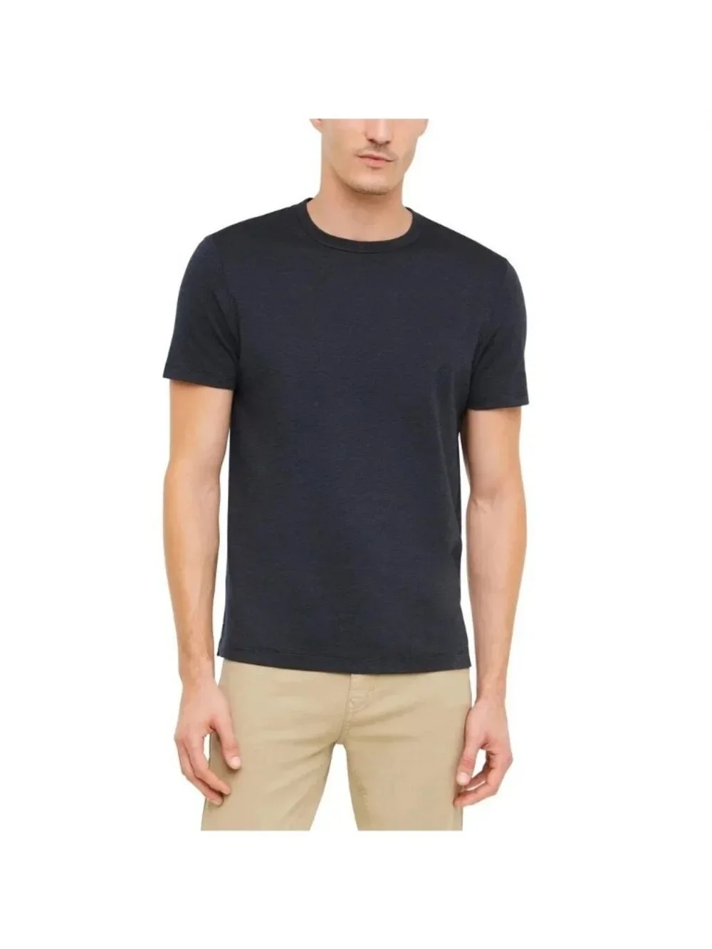 NWOT Banana Republic Men's XXL Luxe Touch Tee 100% Cotton Black